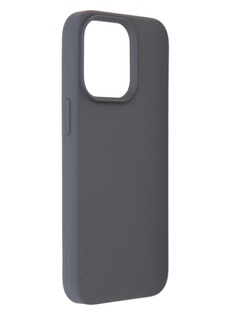Защитный чехол LuxCase для APPLE iPhone 13 Pro Liquid Silicone 2mm Grafit 69053