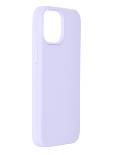 Защитный чехол LuxCase для APPLE iPhone 13 mini Liquid Silicone 2mm Lavender 69056