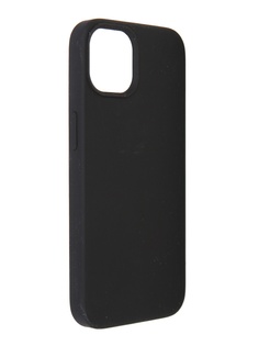 Защитный чехол LuxCase для APPLE iPhone 13 Liquid Silicone 2mm Black 69039