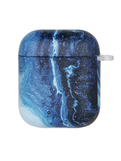 Чехол LuxCase для APPLE AirPods 1 / 2 IMD Quicksand Blue 96118