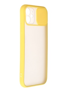 Чехол LuxCase для APPLE iPhone 11 TPU+PC 2mm Yellow 63151