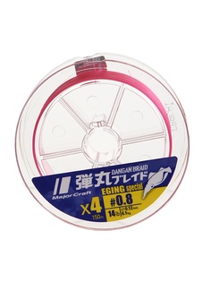 Леска Major Craft Dangan Braid X4 0.8mm 150m Pink