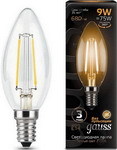 Лампа GAUSS Filament Свеча E 14 9W 2700 K 103801109