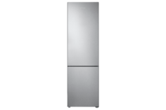 Холодильник Samsung RB37A5000SA с нижней морозильной камерой, 367 л, Серебристый