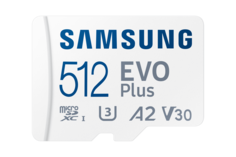 Карта памяти Samsung microSDXC 512 Гб, EVO Plus