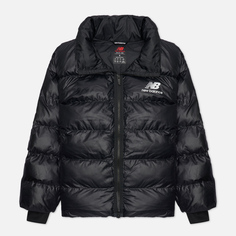 Женский пуховик New Balance Athletics Winterized Short, цвет чёрный