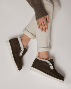 Полуботинки с рифленой подошвой на шнурках 12 Storeez