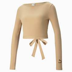 Топ Classics Ribbed Long Sleeve Womens Top Puma