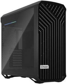 Корпус eATX Fractal Design Torrent Black TG Dark Tint FD-C-TOR1A-06 черный, без БП, с окном, USB 3.1 Gen 2 Type-C, 2xUSB 3.0, audio
