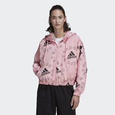 Ветровка Essentials Allover Print adidas Sportswear