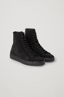 ВЫСОКИЕ ЗАМШЕВЫЕ КЕДЫ COS
