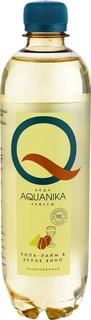 Напиток Aquanika Рефреш со вкусом кола-лайм и белого вина, 0,5л Акваника