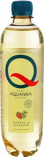 Напиток Aquanika Рефреш со вкусом малины и розмарина, 0,5л Акваника