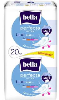 Гигиенические прокладки Bella Perfecta Ultra Blue, ультратонкие, 20шт.