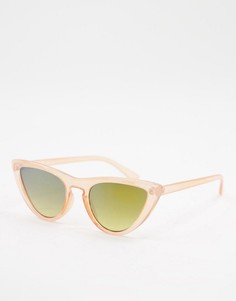 Солнцезащитные очки с оправой формы «кошачий глаз» AJ Morgan-Розовый цвет
