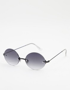 Круглые солнцезащитные очки AJ Morgan-Черный цвет