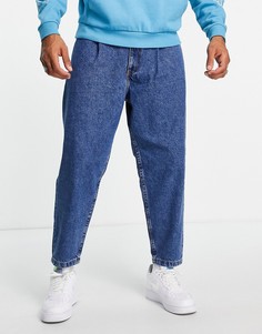 Синие джинсы Bershka-Голубой