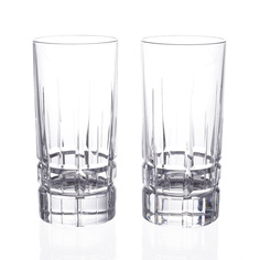 Набор стаканов для воды carrara 360мл (2 шт) (rcr) прозрачный 31x24 см.
