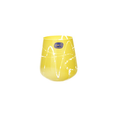Набор стаканов для воды crystalex bohemia 290 мл (6 шт) (crystalex bohemia) желтый 30x9x20 см.