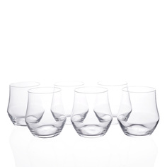 Набор стаканов bicchiere ego (6 шт) 390мл (rcr) прозрачный 28x19x21 см.