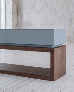 Тумба link (odingeniy) серый 150x65x35 см.