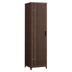 Шкаф 1-дверный (r-home) коричневый 60x230x60 см.