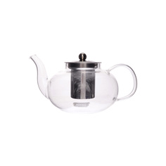 Чайник заварочный с металлической колбой круглый air (repast) прозрачный