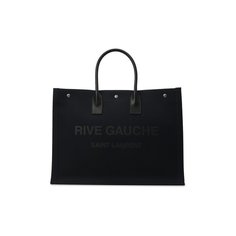 Текстильная сумка-шопер Rive Gauche large Saint Laurent