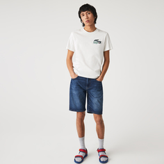 Мужские джинсовые шорты Lacoste Slim Fit