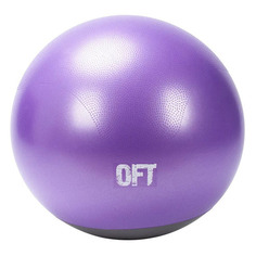 Мяч гимнастический Original FitTools FT-GTTPRO ф.:круглый d=65см фиолетовый/черный (FT-GTTPRO-65)
