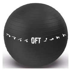 Мяч гимнастический Original FitTools FT-GBPRO ф.:круглый d=75см черный (FT-GBPRO-75BK)