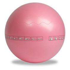 Мяч гимнастический Ironmaster IRBL17106-P ф.:круглый d=65см розовый