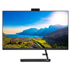 Моноблок Lenovo IdeaCentre 3 27ALC6, 27", AMD Ryzen 5 5500U, 16ГБ, 512ГБ SSD, AMD Radeon Graphics, DVD-RW, Windows 10 Home, черный [f0fy000grk]