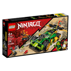 Конструктор Lego Ninjago Гоночный автомобиль ЭВО Ллойда, 71763