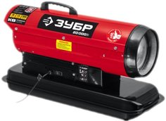 Тепловая пушка Зубр ДП-К8-20 (черно-красный)