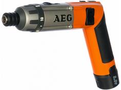 Аккумуляторная отвертка AEG SE 3.6 Li 4935413165 (черно-оранжевый)