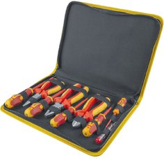 Набор ручного инструмента Navigator NHT-Ind01-H9 (красно-желтый)