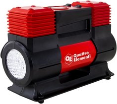 Автомобильный компрессор Quattro Elementi Smart 792-117 (черно-красный)