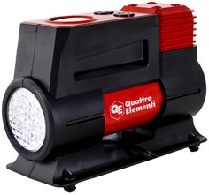 Автомобильный компрессор Quattro Elementi 792-100 (черно-красный)