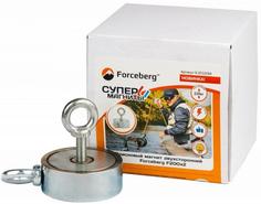 Магнит Forceberg F200х2 (серебристый)
