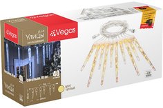 Электрическая гирлянда Vegas Сосульки 55036 (желтый)