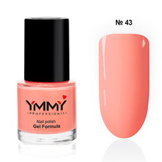 YMMY Professional, Лак для ногтей Gel Formula №43