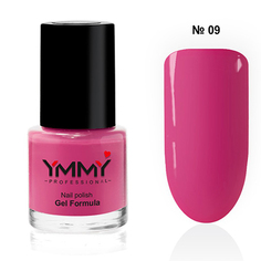 YMMY Professional, Лак для ногтей Gel Formula №9