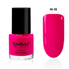 YMMY Professional, Лак для ногтей Gel Formula №8