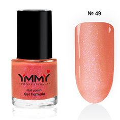 YMMY Professional, Лак для ногтей Gel Formula №49