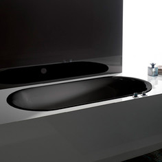 Стальная ванна 180х80 см Bette Lux Oval 3466-035 PLUS AR с покрытием Anti-Slip и Glaze Plus