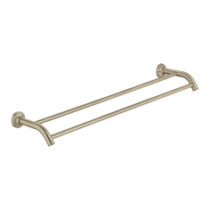 Держатель для банного полотенца GROHE Essentials Authentic, 582 мм, двойной, никель матовый (40654EN1)