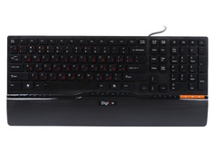 Клавиатура Delux Digion PTDLK1882U Black-Orange