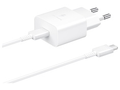 Зарядное устройство Samsung EP-T1510 1xUSB Type-C + Cable USB Type-C White EP-T1510XWEGRU