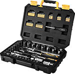 Набор инструмента для авто Deko DKMT72 (72 предмета) черно-серый ДЕКО